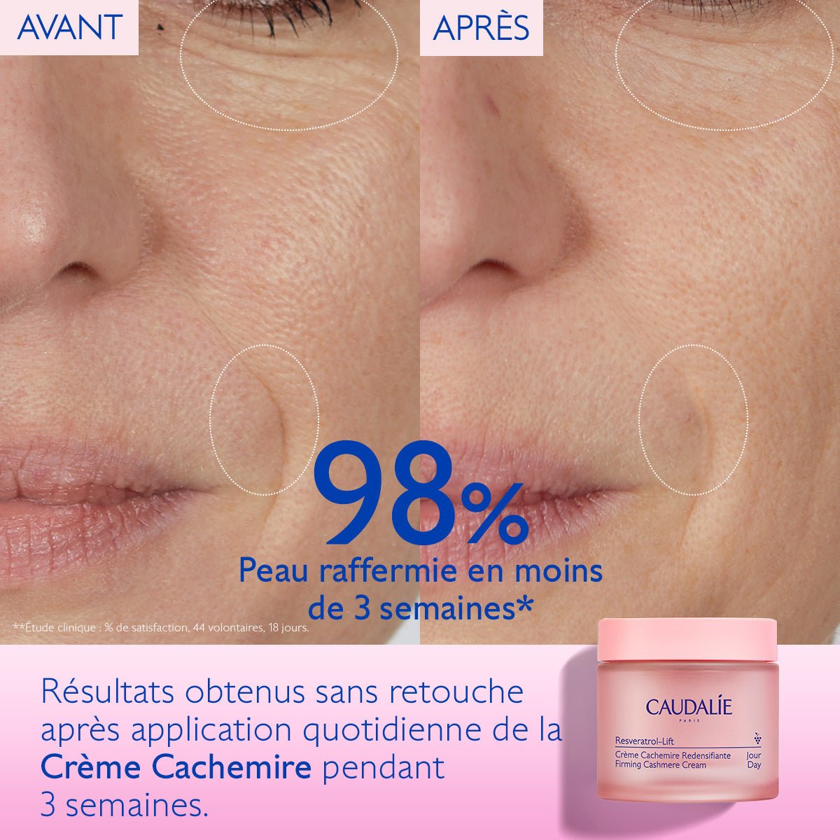 Caudalie Resveratrol-Lift Recharge Crème Cachemire 50ml | La Grande Para