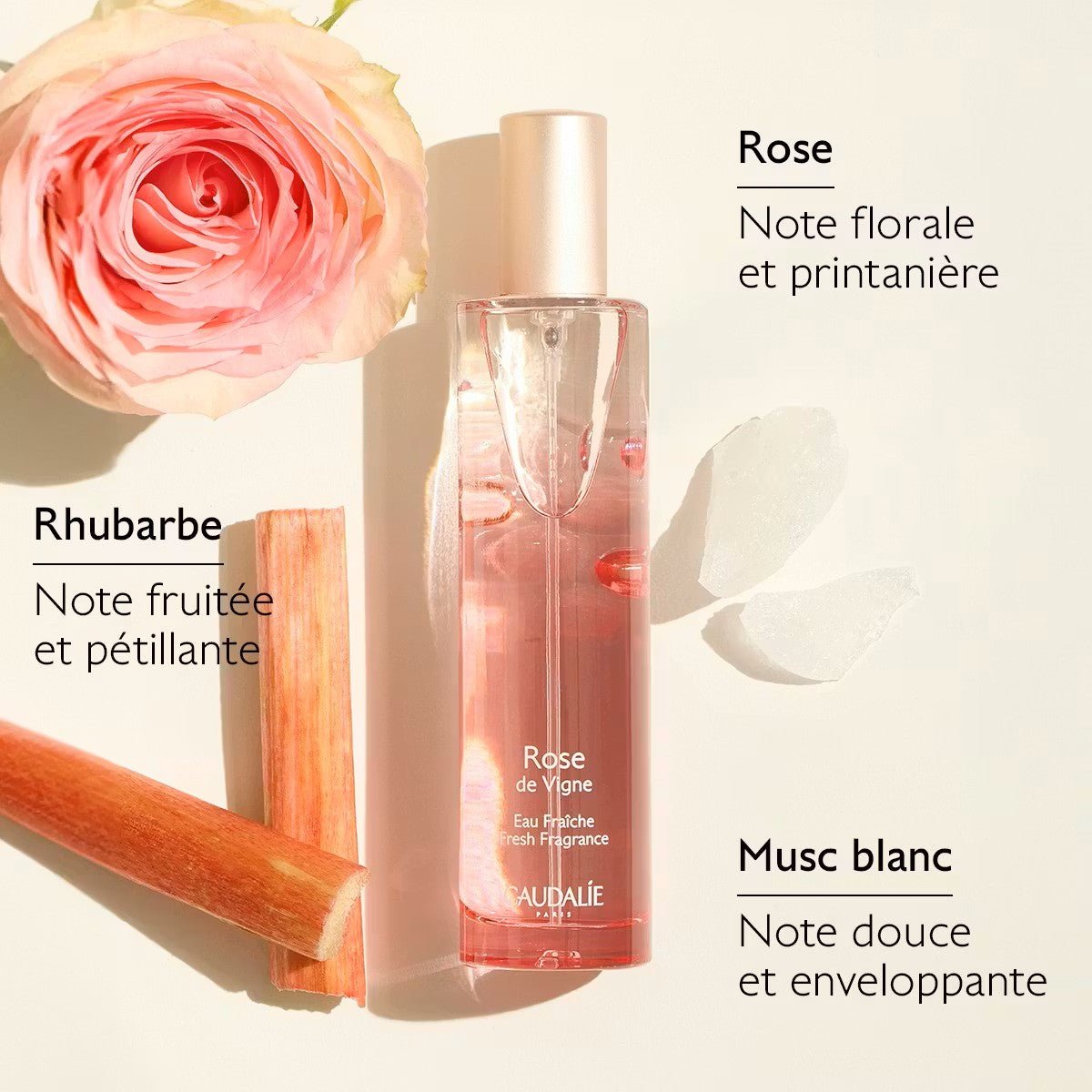 Caudalie Eau Fraîche Rose de Vigne 50ml - La Grande Para