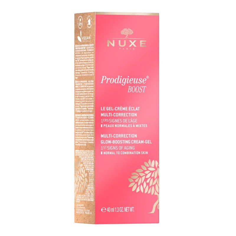 Nuxe Crème Prodigieuse Boost Gel - Crème Multi - Correction 40ml - Anti - Âge Éclat | Peaux Normales Mixtes - La Grande Para