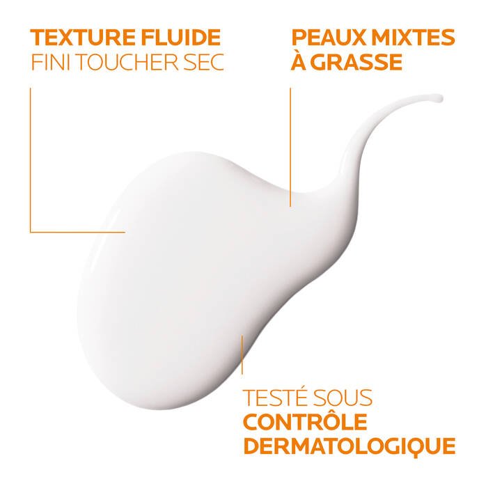 ANTHELIOS FLUIDE OIL CONTROL UVMUNE 400 AVEC PARFUM SPF50+.