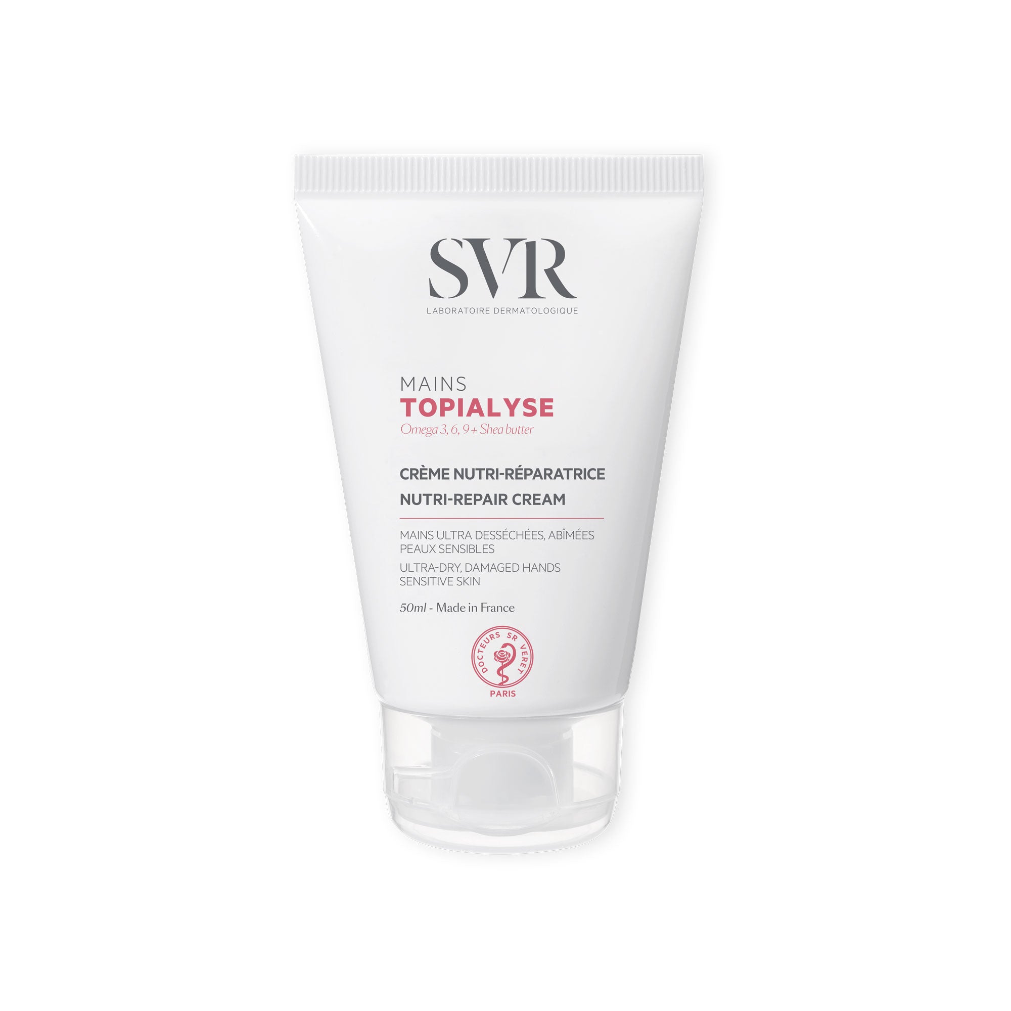 SVR Topialyse Crème Mains Nutri-Réparatrice 50ml - Mains Sèches