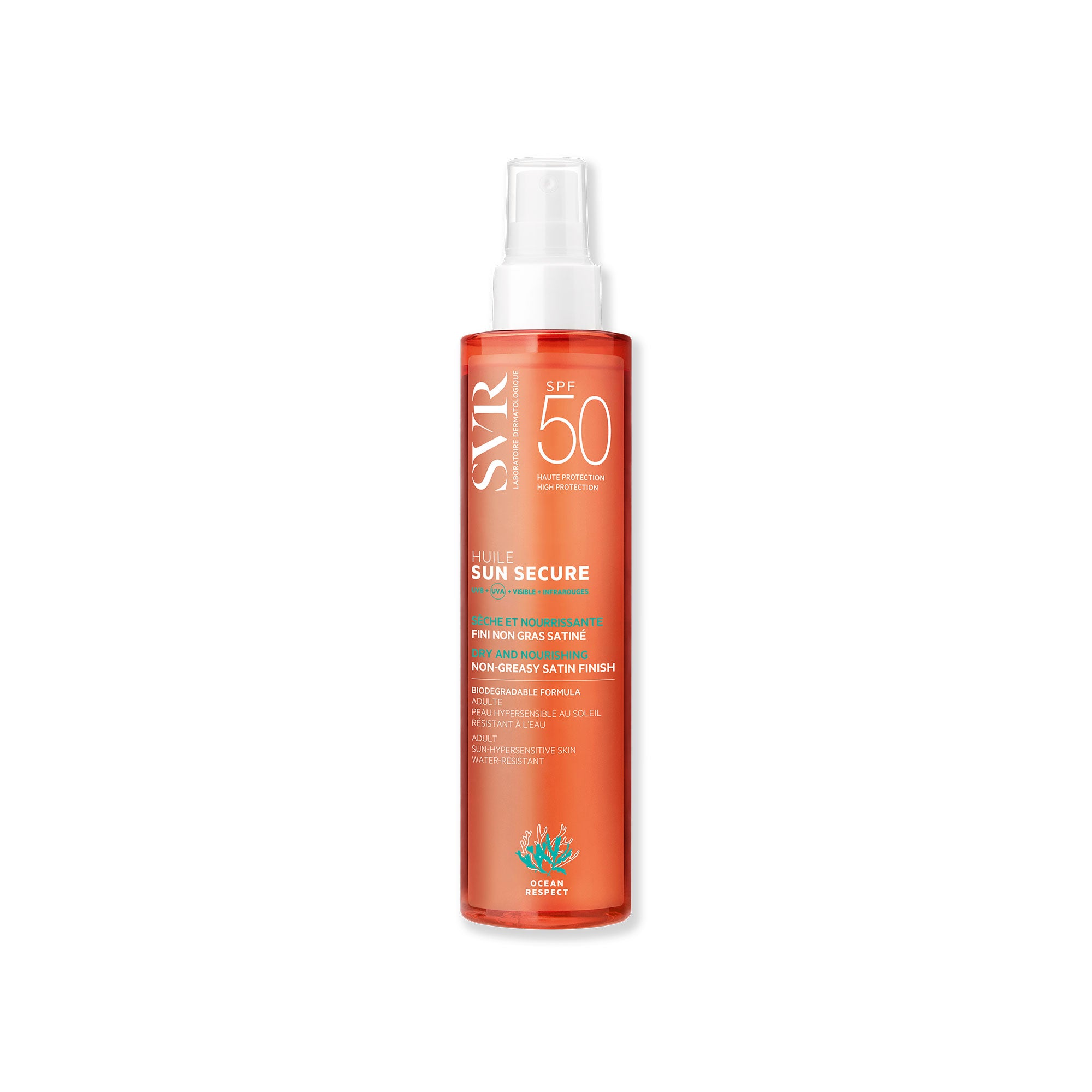 SVR SUN SECURE HUILE SECHE SPF50 200ML