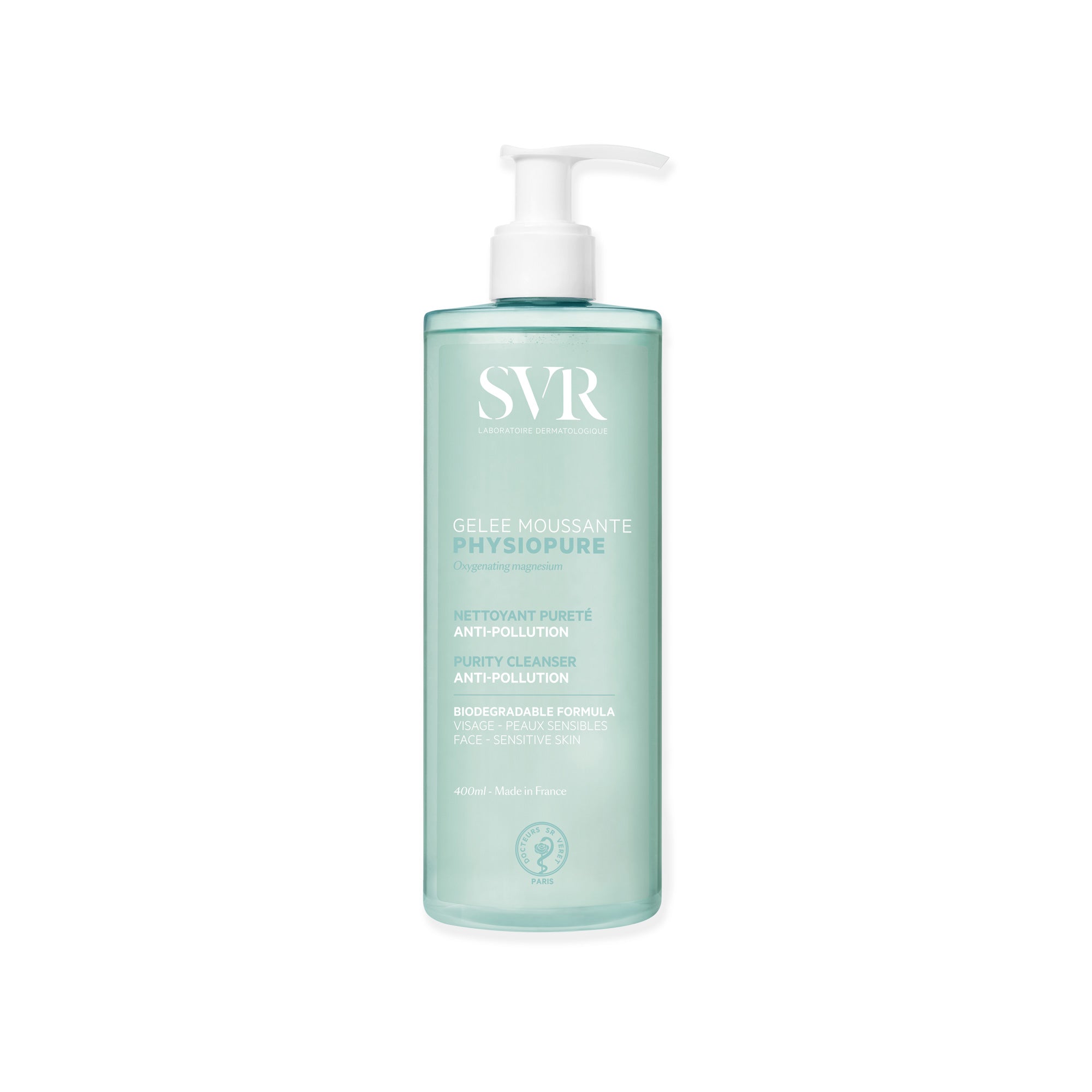 SVR Physiopure Gelée Moussante 400ml - Nettoyant Visage Doux