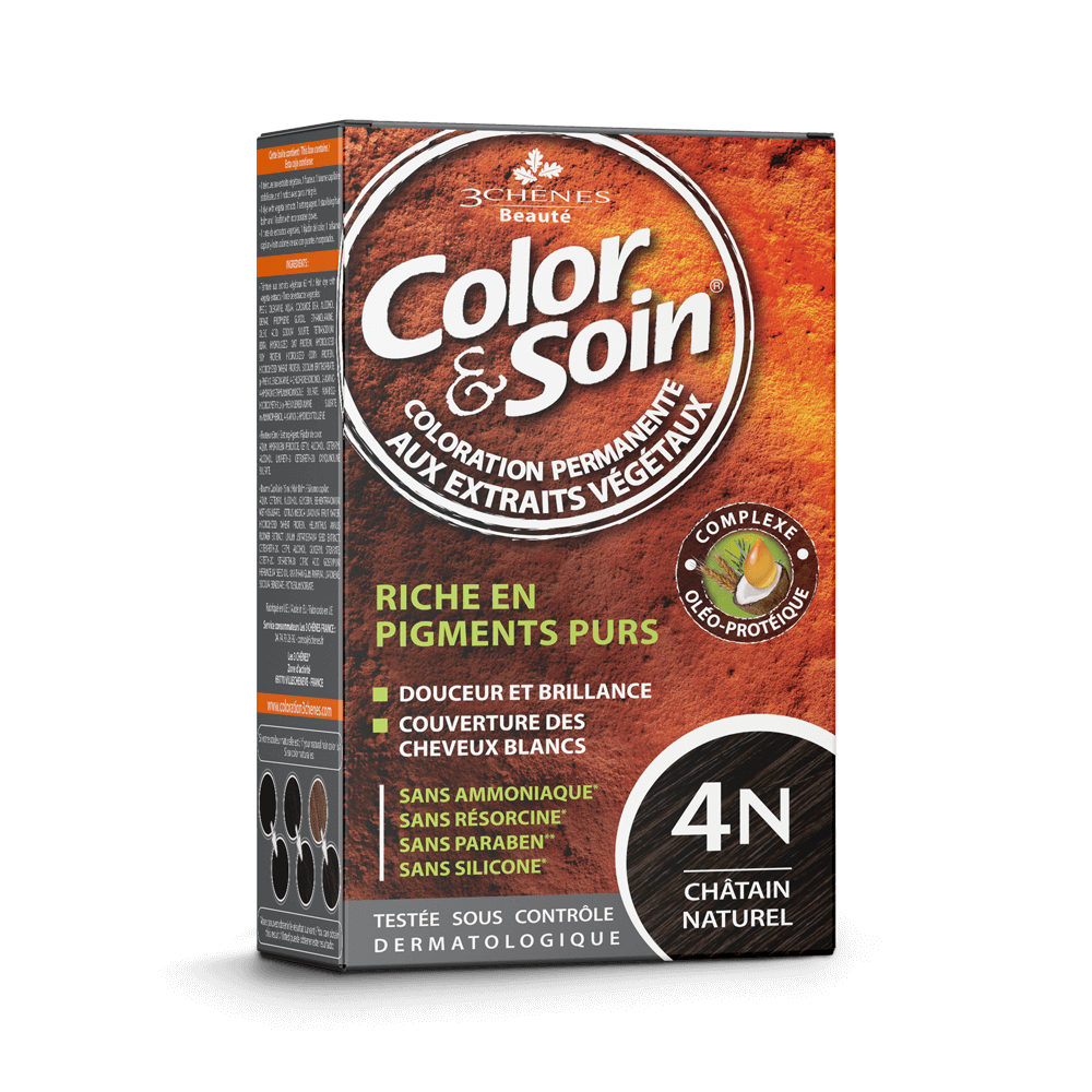 Color & Soin 4N Châtain Naturel.
