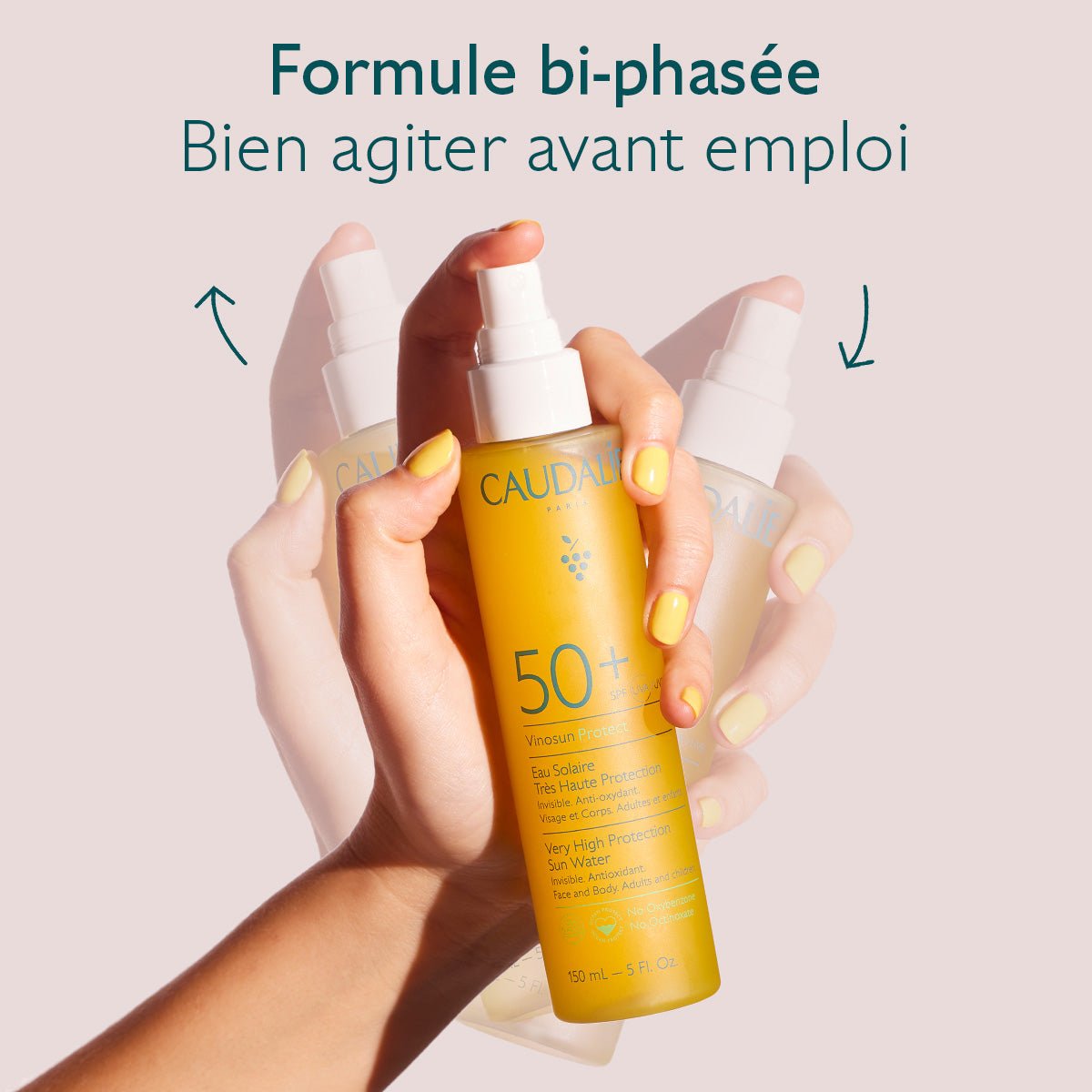 Caudalie Vinosun Protect Eau Solaire Très Haute Protection SPF50+ 150ml - La Grande Para