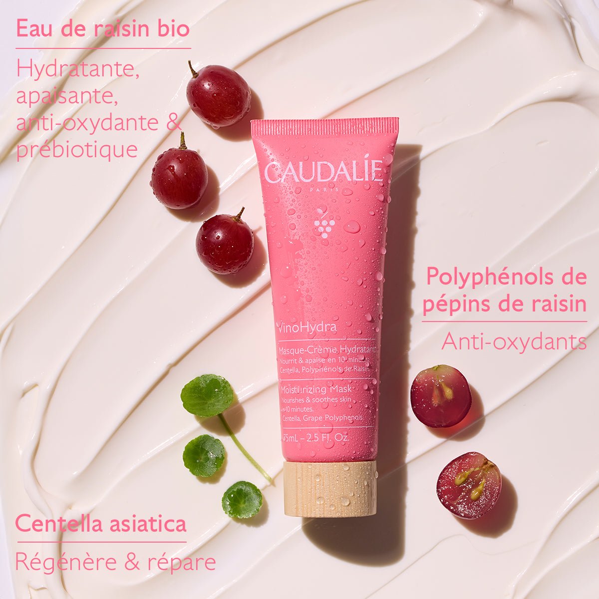 Caudalie VinoHydra Masque Crème Hydratant 75ml - La Grande Para