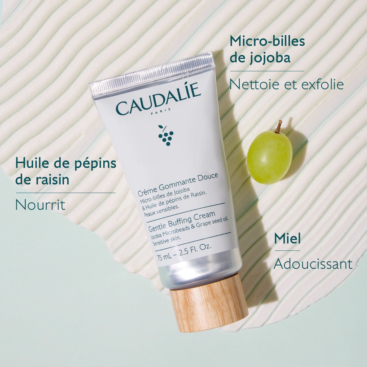 Caudalie Crème Gommante Douce 75ml - La Grande Para