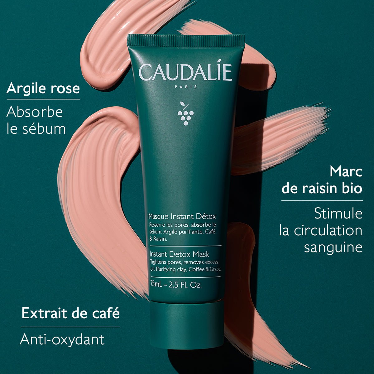 Caudalie Masque Instant Détox 75ml - La Grande Para
