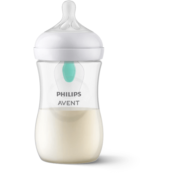 Philips Avent Natural à Réponse Naturelle Biberon valve AirFree 260 ml - tétine 1m+ - 1 pièce.