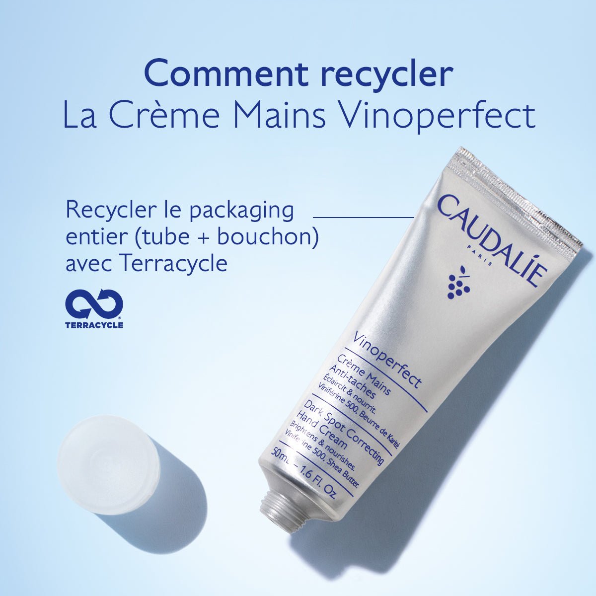 Caudalie Vinoperfect Creme Mains Anti - Taches 50ml - La Grande Para