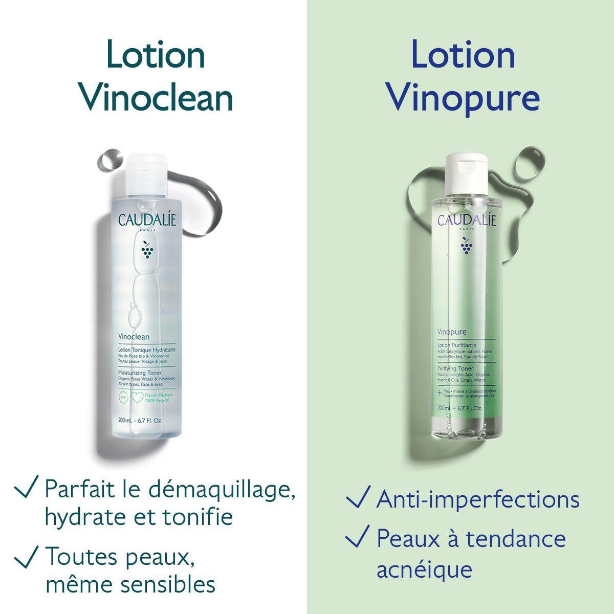 Caudalie Vinopure Lotion Purifiante Bio 200ml - La Grande Para