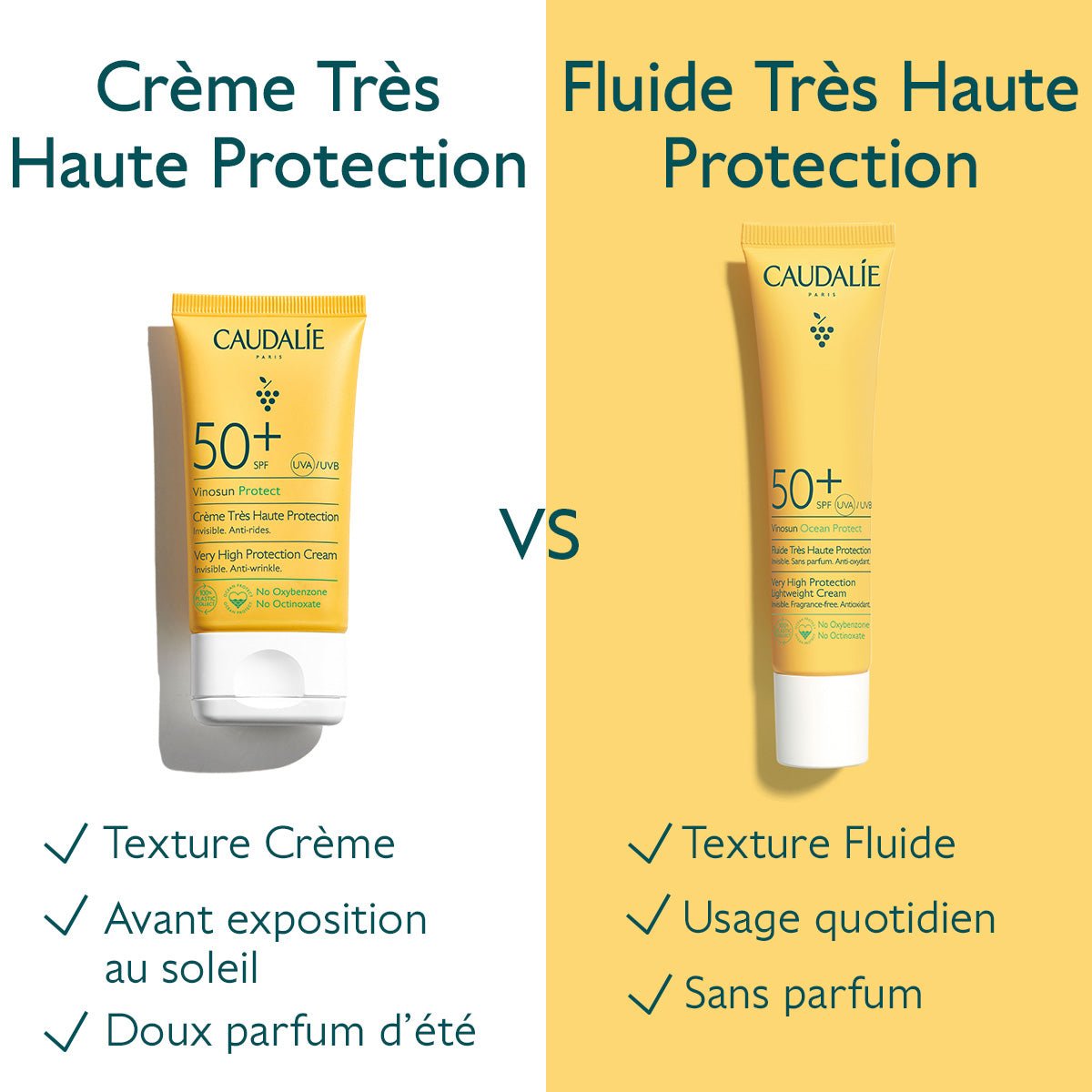 Caudalie Vinosun Fluide Très Haute Protection SPF50+ 40ml - La Grande Para