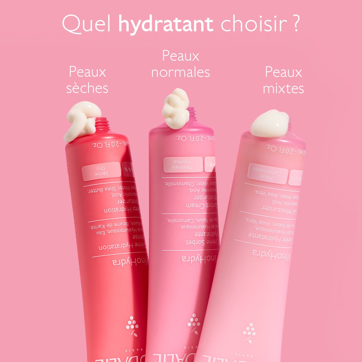 Caudalie VinoHydra Crème Hydratation Intense 60ml - La Grande Para
