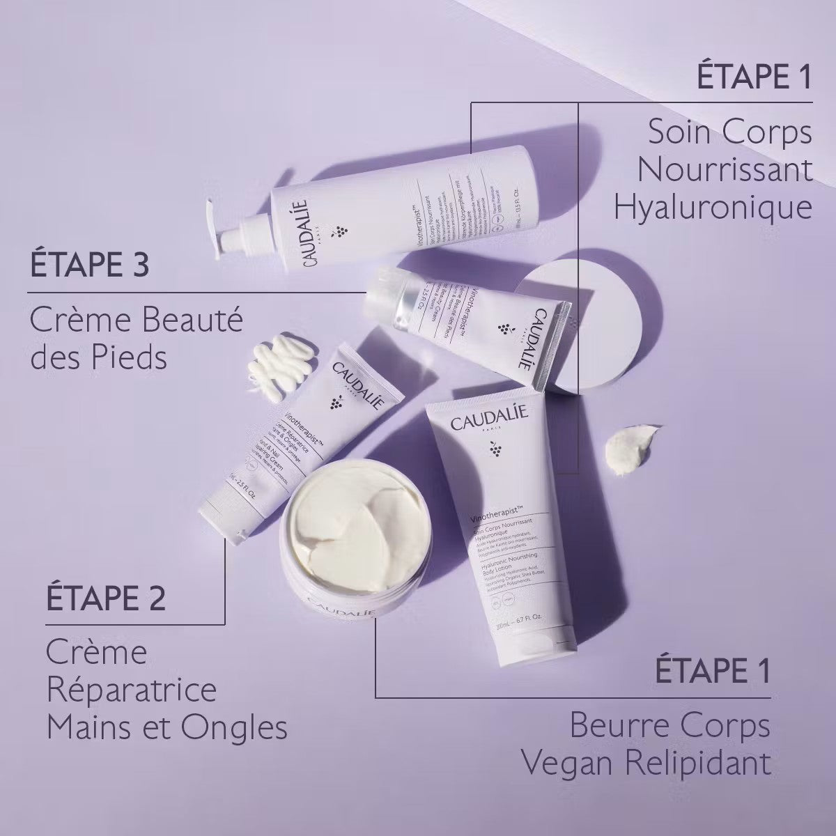 Caudalie Vinotherapist Crème Beauté des Pieds 75ml - La Grande Para
