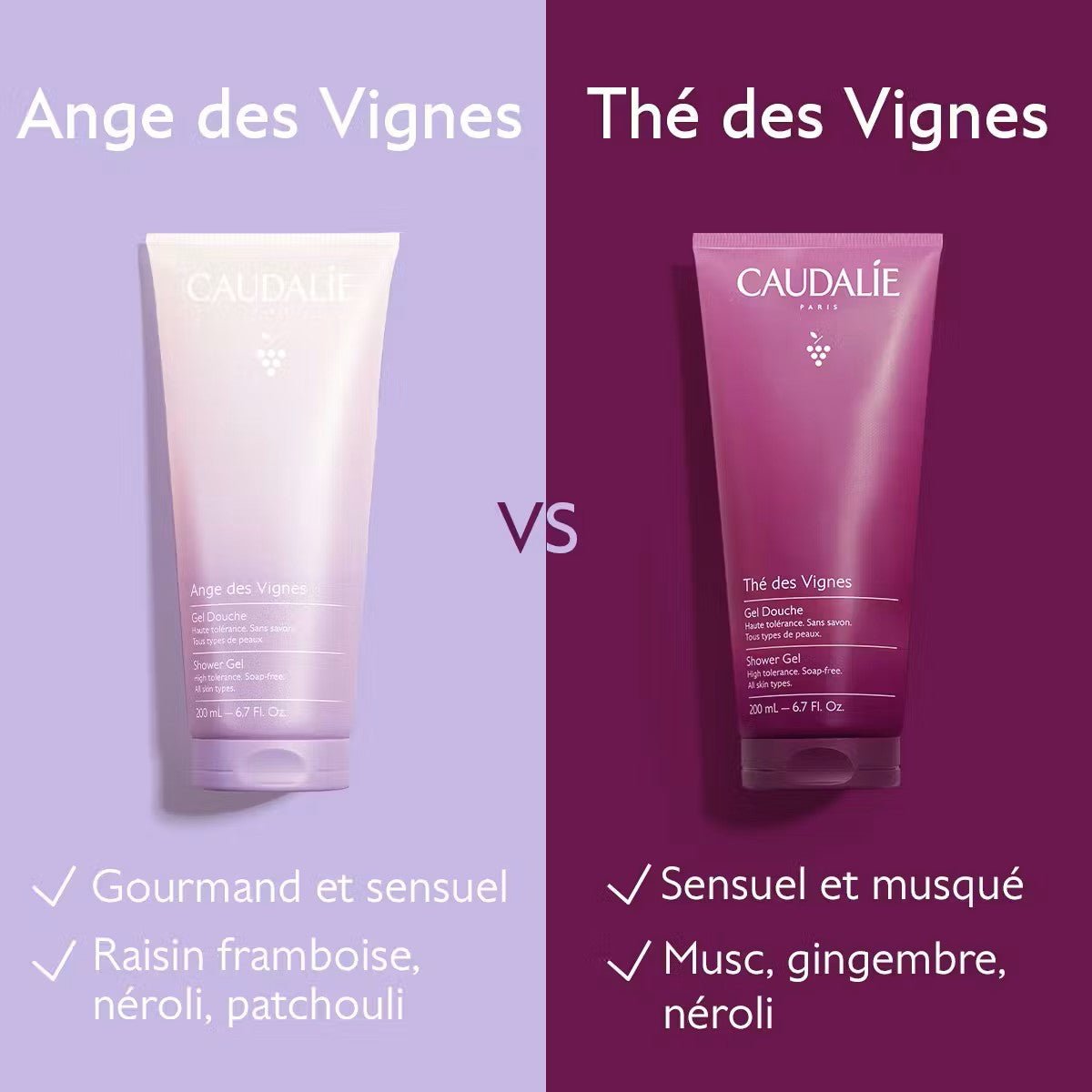 Caudalie Gel Douche Ange des Vignes 200ml - La Grande Para