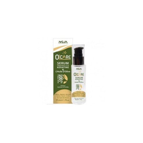 MILVA OLCARE sérum réparateur a la kératine 50 ml.
