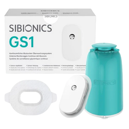 SIBIONICS GS1  Système de surveillance continue du glucose(CE PRODUIT N'EST PAS éligible au code promo)