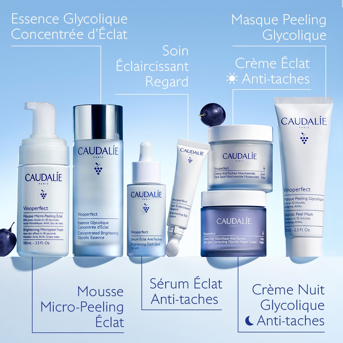 Caudalie Vinoperfect Mousse Micro - Peeling Éclat 100ml - La Grande Para