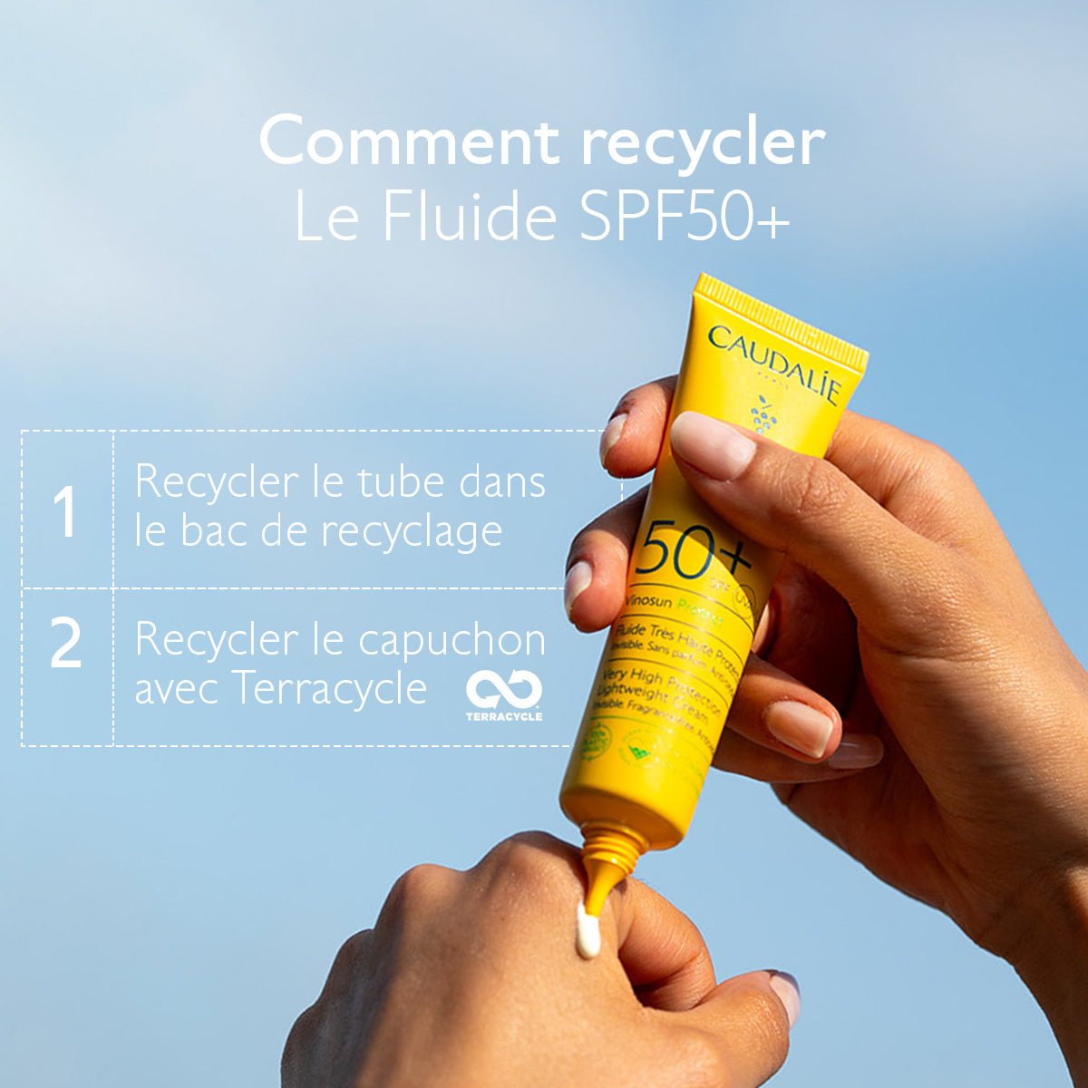 Caudalie Vinosun Fluide Très Haute Protection SPF50+ 40ml - La Grande Para