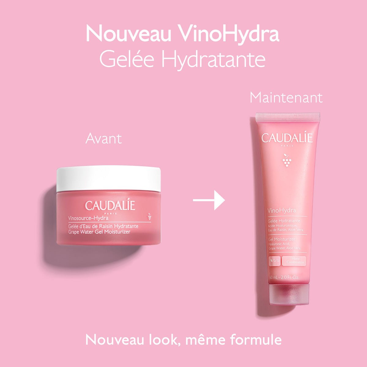 Caudalie VinoHydra Gelée Hydratante 60ml - La Grande Para
