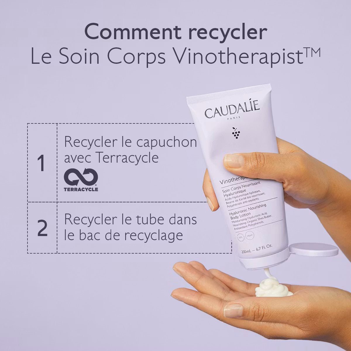 Caudalie Vinotherapist Soin Corps Nourrissant Hyaluronique 200ml - La Grande Para