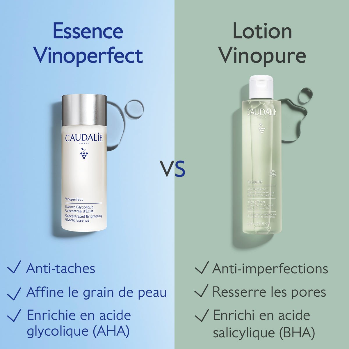 Caudalie Vinoperfect Essence Glycolique Concentrée d’Éclat 100ml - La Grande Para