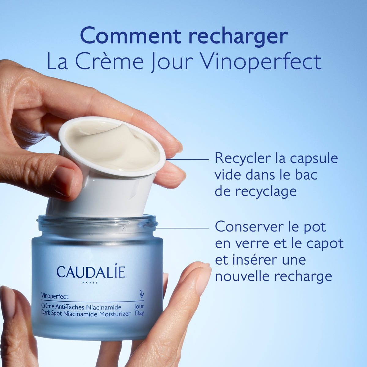 Caudalie Crème Anti - Taches Niacinamide - Recharge - La Grande Para