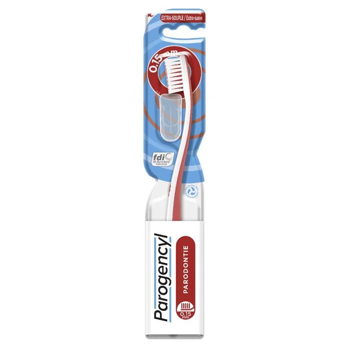 PAROGENCYL Brosse à Dents Parodontie 15/100 Extra-Souple.