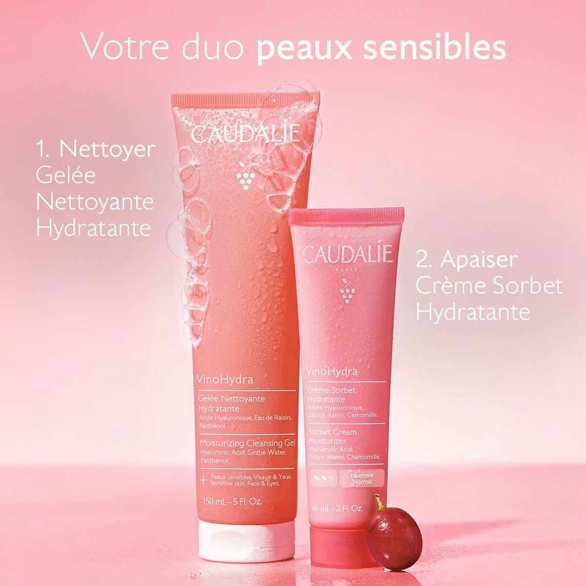 Caudalie Gelée Nettoyante Hydratante 150ml - La Grande Para