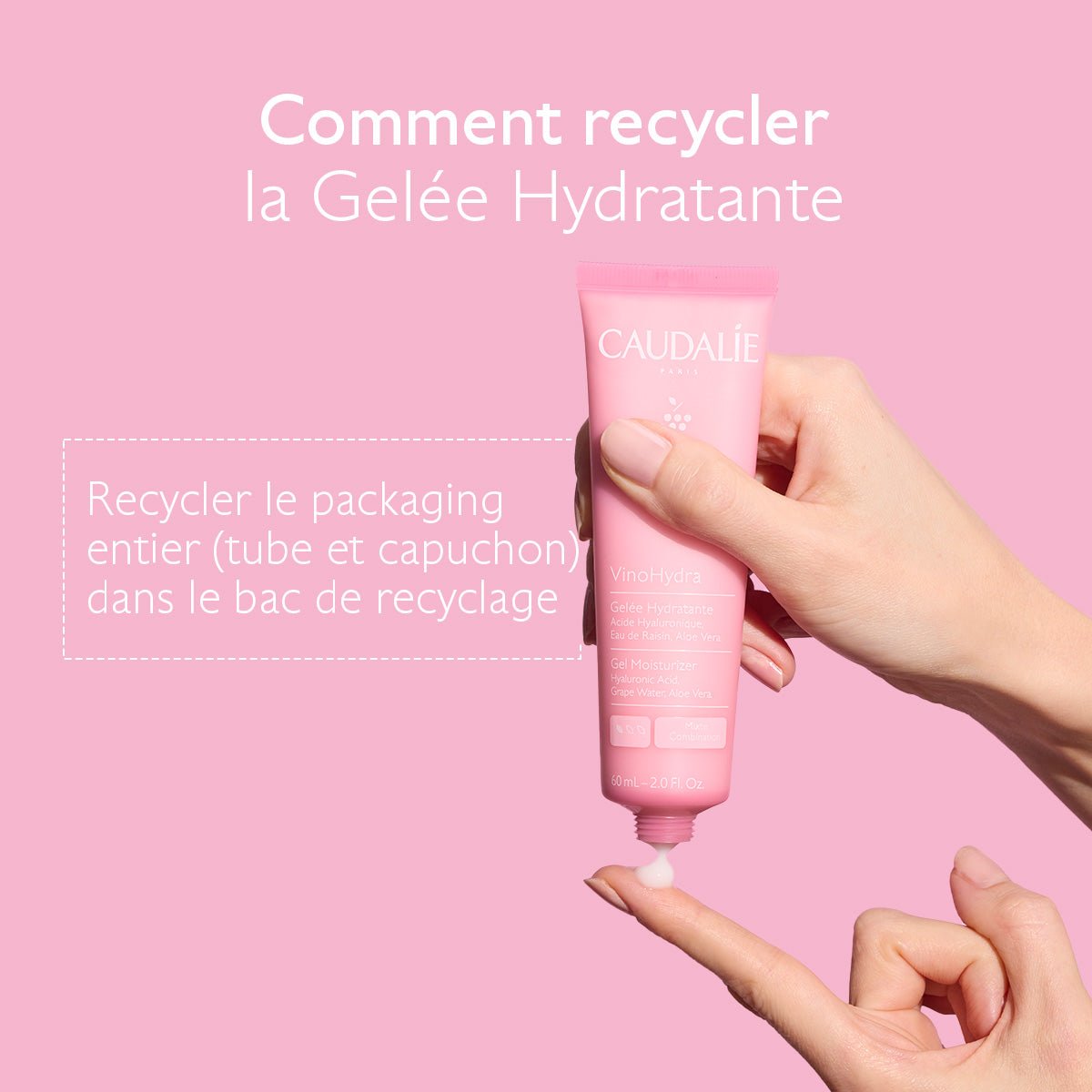 Caudalie VinoHydra Gelée Hydratante 60ml - La Grande Para