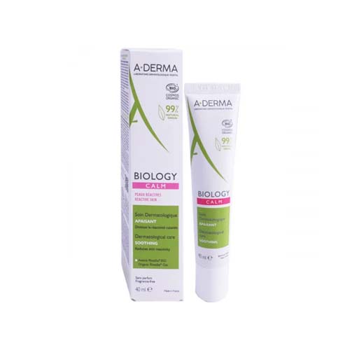 A-DERMA BIOLOGY CALM SOIN APAISANT PEAUX REACTIVES 40ML