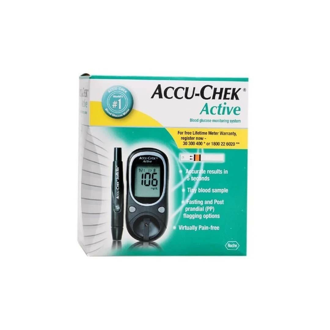 ACCU-CHEK ACTIVE LECTEUR DE GLYCEMIE.