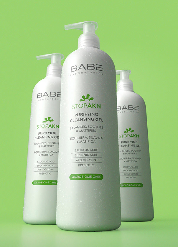Pack x3 BABE STOP AKN Gel Nettoyant Purifiant 400ml