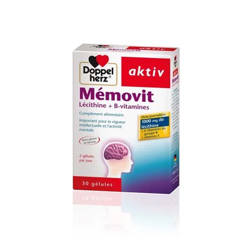AKTIV MEMOVIT LECITHINE+B-VITAMINES 30 GELULES