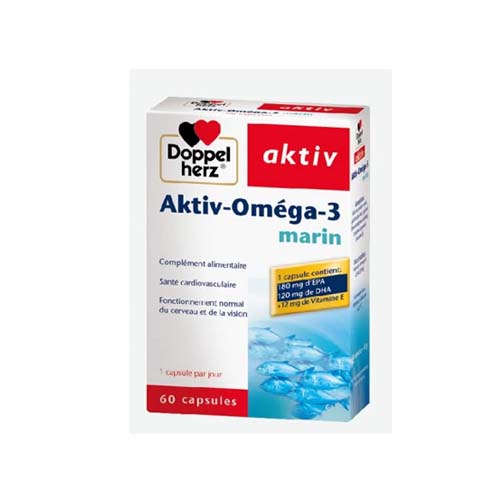 AKTIV OMEGA 3 MARIN 60 CAPSULES