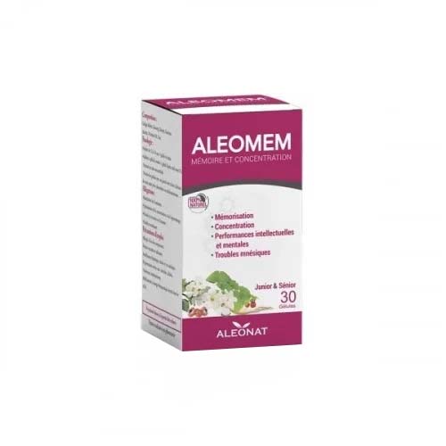 ALEONAT ALEOMEM MERMOIRE ET CONCENTRATION 30 GELULES