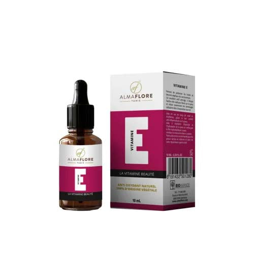 ALMAFLORE VITAMINE E 100% D'ORIGINE VEGETALE 10ML