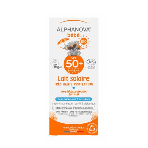 ALPHANOVA ECRAN BEBE BIO LAIT SOLAIRE SPF50+ 50GR