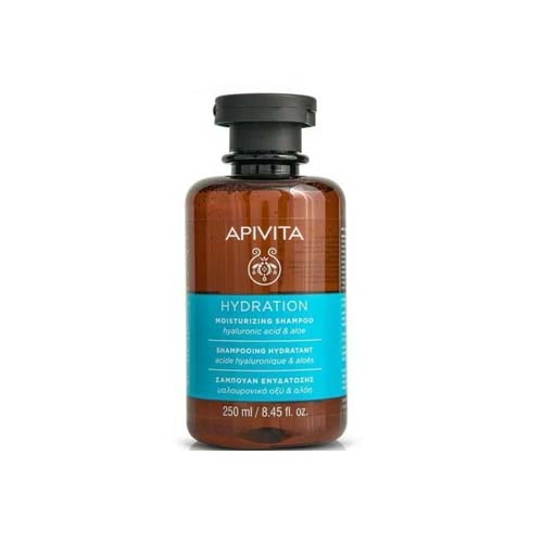 APIVITA SHAMPOOING HYDRATANT ACIDE HYALURONIQUE & ALOES 250 ML.