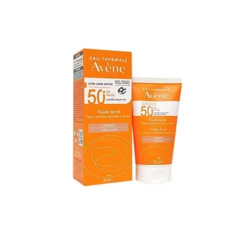 AVENE FLUIDE PROTECTION SOLAIRE TEINTÉ SPF50+, 50ML