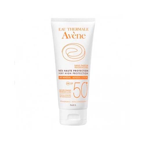 AVÈNE SOLAIRE LAIT MINERAL TRES HAUTE PROTECTION SPF50+ 100ML