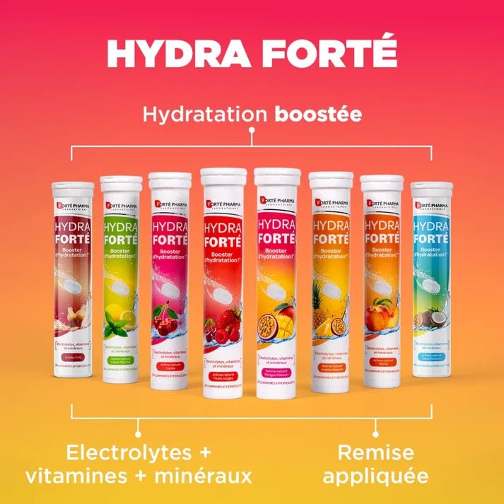 Forté Pharma Hydra Forté Citron Menthe – électrolytes - La Grande Para