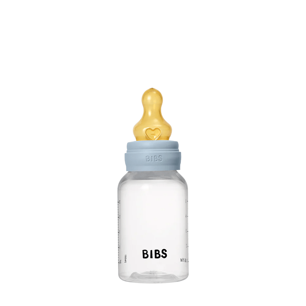 BIBS BIBERON  Complete Set 150ml Latex - Baby Blue.