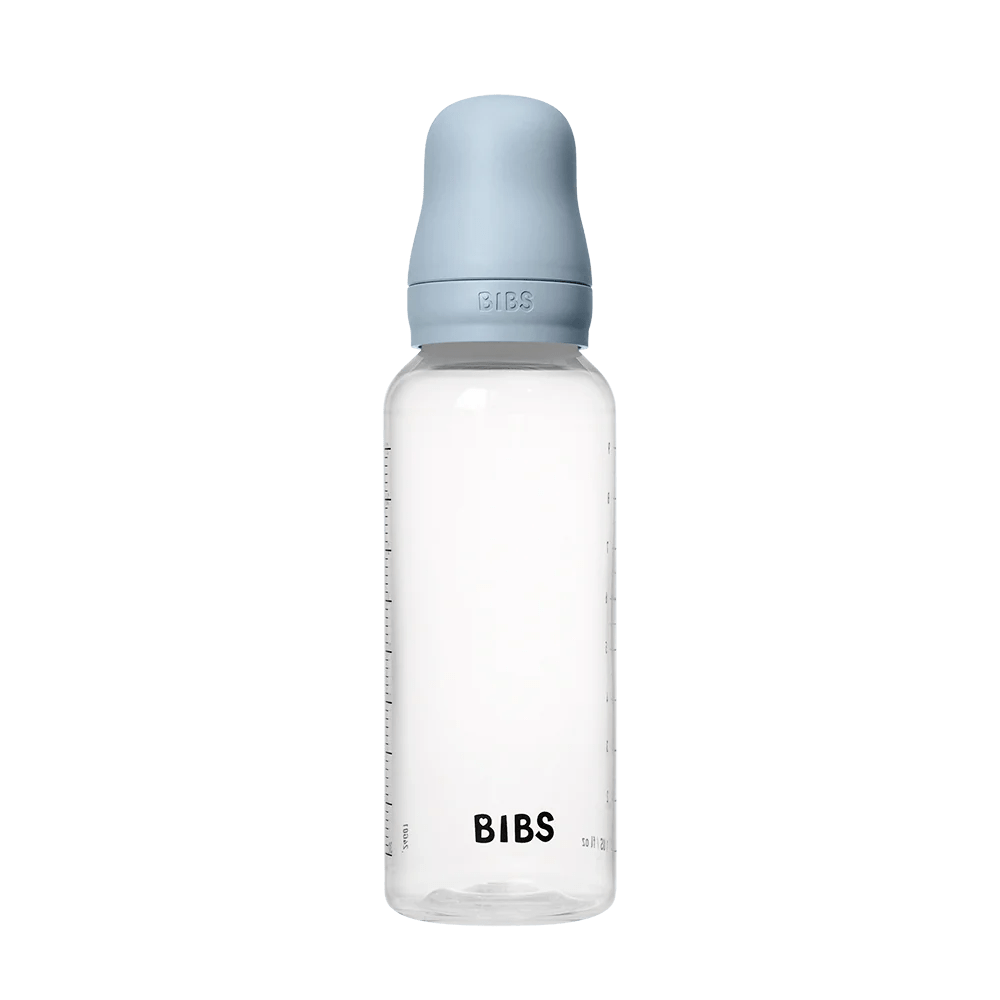 BIBS biberon plastique Complete Set 270ml Latex - Baby Blue.