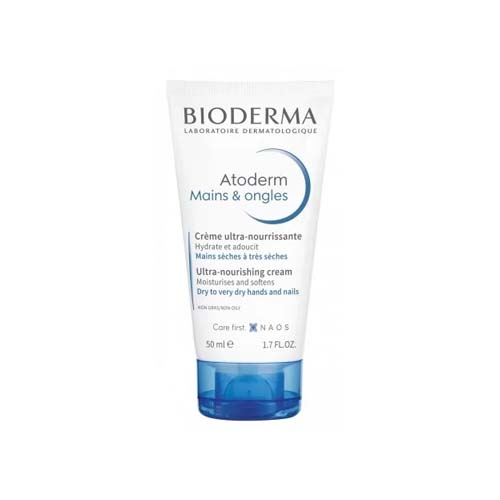 BIODERMA ATODERM CREME MAINS & ONGLES ULTRA NOURISSANTE, 50ML