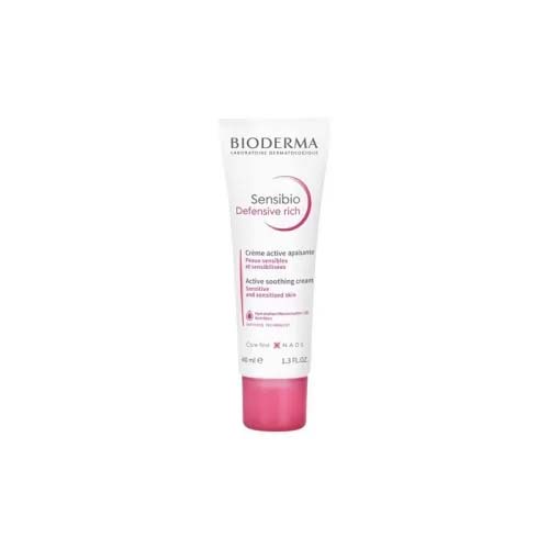 BIODERMA SENSIBIO DEFENSIVE RICH CREME ACTIVE APAISANTE 40ML.