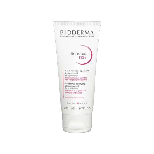 BIODERMA SENSIBIO DS+ GEL NETTOYANT PEAUX SENSIBLES, 200ML