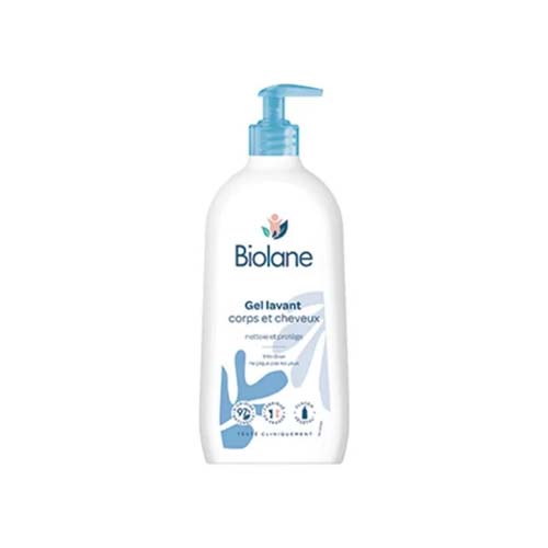 BIOLANE GEL CORPS ET CHEVEUX 2 EN 1, 350ML