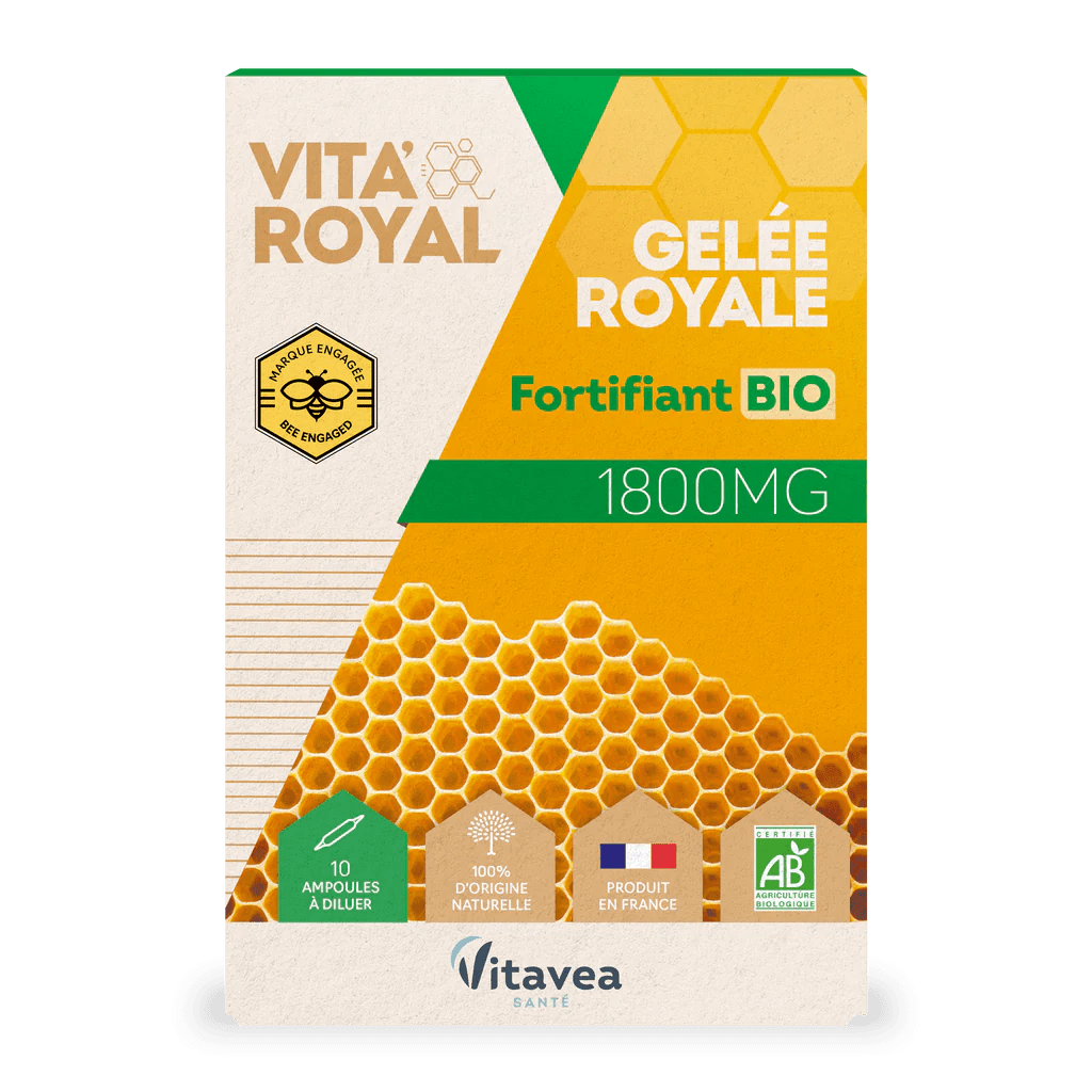 VITAVEA GELEE ROYALE + GINSENG, 30 CAPSULES.