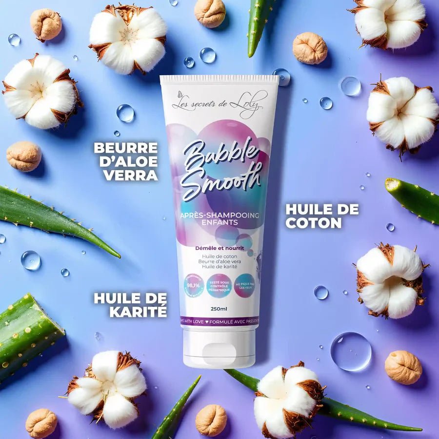 Bubble Smooth – Après - Shampooing Démêlant Enfants 250ml | Les Secrets de Loly - La Grande Para